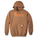 Carhartt Graphic hoodie, Herr, Carhartt® brown, M