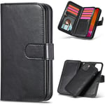 iPhone 13 Mini Double Wallet (Black) Double Wallet Case  Black