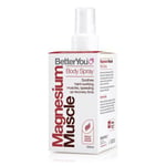 BetterYou Magnesium Muscle Body Spray 100ml-4 Pack