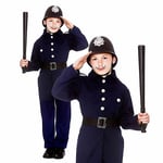 Child Victorian Policeman Fancy Dress Boys Police Costume Officer Age 5-10