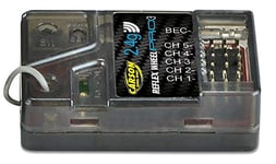 Carson 500501536 - Reflex Wheel Receiver PRO3, 2.4 GHz Waterproof Battery Eliminator Circuit (BEC)