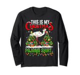 Ibis Xmas Lights This Is My Christmas Pajama Long Sleeve T-Shirt