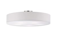 Trio Leuchten 603900501 Luminaire, Métal, E27, Plafonnier Blanc de 65 cm