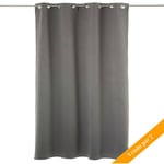 Atmosphera Créateur D'intérieur - Lot de 2 Rideaux Occultants 135x240cm Gris