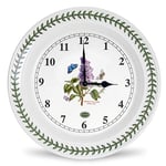 Portmeirion 60896 Botanic Garden - Wall Clock (Lilac) - multi color,29.2 x 27.4 x 5.1 cm