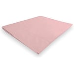 Soleil d'ocre Drap Plat en Coton Percale 180x290 cm Camille Rose, par Songe de Camille