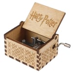 Harry Potter speldosa Magic skola handvev musikalsk leksak brown 1pc