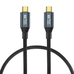 Pd100W Usb C Zu Usb C Datenkabel, Usb Typ C 3,2 Gen 2 Kabel 20V 5A Schnellladung 20Gbps Datenübertragung Unterstützung 8K Video Ausgang Kompatibel Mit Typ-C Geräten (0.5M/1.6Ft)[VID063801]