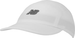 New Balance Women's 5 Panel Performance Hat White, OneSize