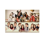 SDFWE Glee 22 Poster Vintage Classic Movie TV Print Sticker Retro framed Wall Art Gifts Canvas Wall Art 12x18inch(30x45cm)