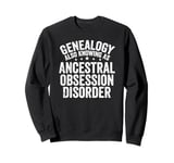 Fun Sarcastic Genealogy Genealogist Tree Historian Men Women Sweatshirt