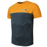 Asics fuzeX Mens Yellow Reflective T-Shirt - Grey - Size Large