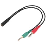 Belted CTIA Computer Phone Headset Microphone Extension Cable 3.5 Second4149