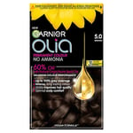 Garnier Olia No Ammonia Long-lasting Permanent Hair Colour Dye with Flower Oil