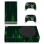 PlayVital Sticker pour Xbox Séries S Manette,Kit de Autocollants Skin Decal pour Xbox Séries S Console-Code Désordre