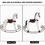 Rocking Horse Toy Mediterranean Style Painted Rocking Horse For Kid Toddler