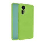 Xiaomi 12 Lite Case Silicone Semi-rigid Soft-touch Thin Green