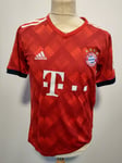maillots sport foot adidas taille S  rouge FC bayern munchen