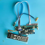 Kit LCD pour LM230WF1-TLA1, Interface USB, 4 lampes, 30 broches, Signal numérique, AV, carte de contrôle TV, 23 pouces, résolution de la carte