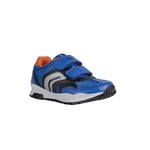 Geox Childrens/Kids Pavel Leather Trainers - 4 UK