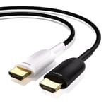 Cable Hdmi 2.1 8K Fibre Optique 3M Ultra High Speed 8K@60Hz 4K@120Hz 48Gbps Cable Hdmi 2.1,Prise En Charge Earc Rtx 3090 Hdcp 2.2&2.3 Dolby Compatible Avec Ps5,Xbox Series X