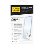 Otterbox Protecteur d'écran Premium Pro Glass Blue Light Guard pour iPhone 16, Verre trempé, protection supérieure anti-rayures, résiste aux chutes jusqu'à 1,8 m