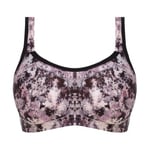 Freya BH High Octane Underwired Sports Bra Lila Mönster E 80 Dam