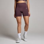 MP Women's Tempo Seamless Scrunch Shorts - Fudge - XS