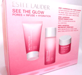 Estee Lauder NUTRITIOUS Set BNIB Cleanser Essence Lotion Soft Creme Mask Travel