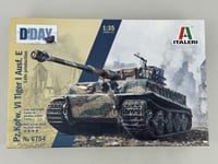 Italeri Pz.kpfw.vi Tiger I Ausf.e Late Production 1:3 5 6754 Modélisme