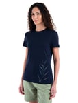 Icebreaker Tech Lite III SS Tee Panax Women dam-T-shirt Marin XS - Fri frakt