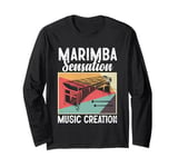 Marimba Player Musical Instrument Funny Vibraphone Long Sleeve T-Shirt