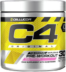 C4 Original Beta Alanine Sports Nutrition Bulk Pre Workout Powder for Men & Women | Best Pre-Workout Energy Drink Supplements | Creatine Monohydrate | Pink Lemonade | 30 Servings