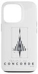 Coque pour iPhone 13 Pro Spirit Of Concorde Avion Dimensions Art