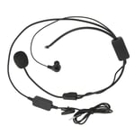 Motorcycle Helmet Bt 3.5Mm Headset Noise Reduction Earpiece With Mic Swit Part