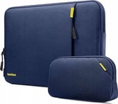 Etui Tomtoc Tomtoc Sleeve Kit - 14" Macbook Pro / Air, Navy Blue