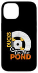 iPhone 14 Ducks on the Pond Baseball Field Softball Saying Graphic Case