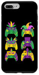 Coque pour iPhone 7 Plus/8 Plus Mardi Gras Manette de Jeu Vidéo Jester Chapeau Gamers Enfants