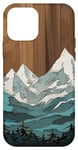 Coque pour iPhone 12 mini Montagnes en plein air, nature, randonnée, forêt, paysage, thème bois