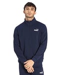 PUMA Men's Clean Sweat Fl Track Suit, Peacoat, XXL UK