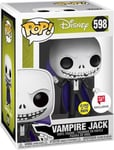 Figurine Funko Pop - L'étrange Noël De M. Jack [Disney] N°598 - Jack Skellington - Brillant Dans Le Noir (50347)