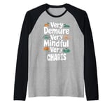 CHARIS Personalized Very Demure Very Mindful CHARIS Name Raglan Baseball Tee