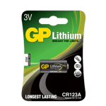 Lithiumbatteri GP Lithium CR 123A Pro