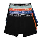 Jack & Jones Boys Trunks Underwear Kids Multipack Short Briefs 5 Pack