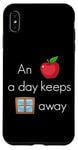 iPhone XS Max An Apple a day keeps windows away fun PC operating system Case