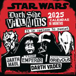 Star Wars (Villains) 2025 Square Calendar