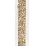 Hobby - Dekorationsband Glitter 4 cm, Svart/Guld