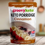 Groovy Keto Cinnamon Breakfast Porridge | 2.5g net carbs | Low Carb Porridge