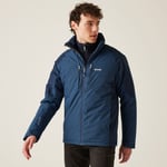 Regatta Men's Breathable Winter Calderdale II Waterproof Jacket Moonlight Denim Navy, Size: L