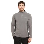 Columbia Mens Klamath 1/4 Zip Fleece - Grey - Size Large